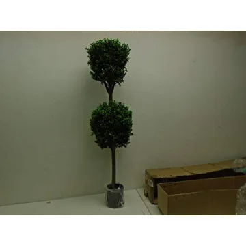 4' Double Ball Boxwood Topiary for Stylish Decor