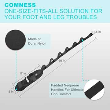 Comness Foot and Calf Stretcher for Plantar Fasciitis and More