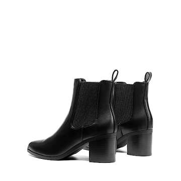 DREAM PAIRS Retro Chelsea Ankle Boots for Stylish Comfort