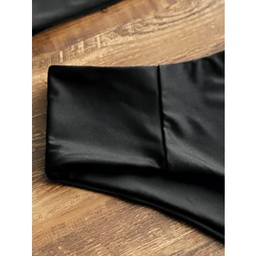 ZAFUL High Cut Bandeau Bikini Set for Women - Chic Swimwear