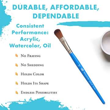 Princeton Select Artiste Oval Mop Brush - Artistry Defined