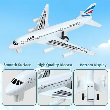 Durable Tcvents Pull Back Airplane Toys for Kids