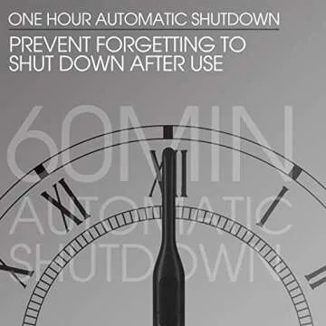 K&K Mini Flat Iron for Short Hair 3/10 inch Small Hair Straightener for Pixie & Beard creamic Flat Iron for Women Dual Voltage, Auto Shut Off (Black, Five Lights)