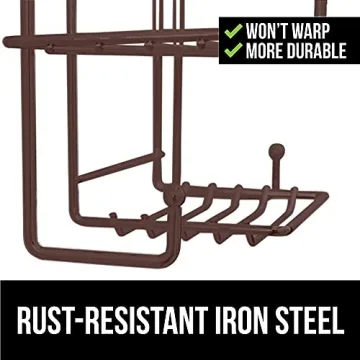 Gorilla Grip Oversized Shower Caddy for Efficient Storage