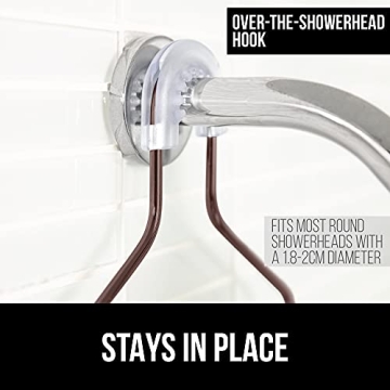 Gorilla Grip Oversized Shower Caddy for Efficient Storage