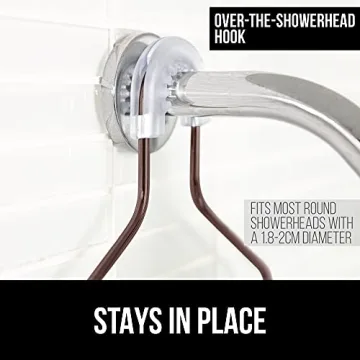 Gorilla Grip Oversized Shower Caddy for Efficient Storage