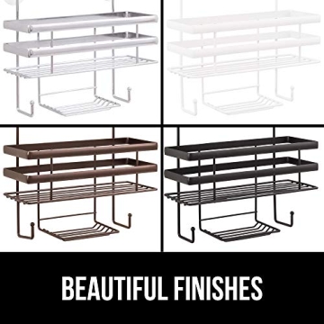 Gorilla Grip Oversized Shower Caddy for Efficient Storage