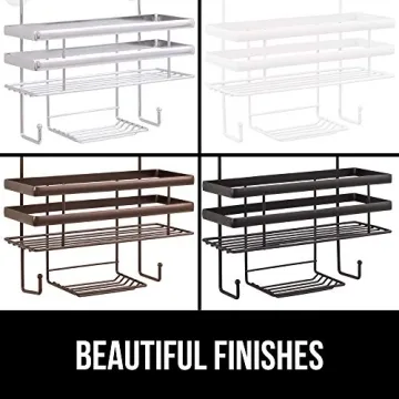 Gorilla Grip Oversized Shower Caddy for Efficient Storage