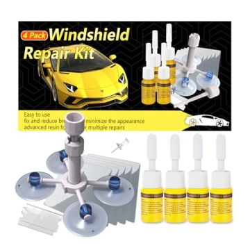 Windshield Crack Repair Kit - Quick & Easy Solution