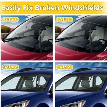 Windshield Crack Repair Kit - Quick & Easy Solution