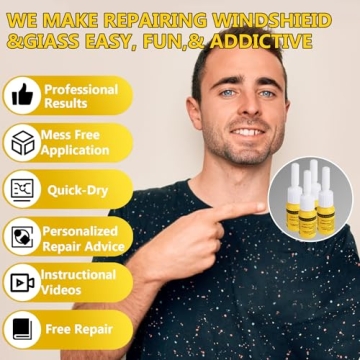 Windshield Crack Repair Kit - Quick & Easy Solution