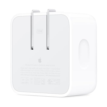 Apple 35W Dual USB-C Port Compact Power Adapter