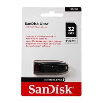 SanDisk 32GB Ultra USB 3.0 Flash Drive - SDCZ48-032G-UAM46