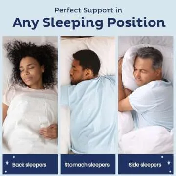 Snuggle-Pedic Shredded Memory Foam Pillow - The Original Cool Pillows for Side, Stomach & Back Sleepers - Sleep Support That Keeps Shape - College Dorm Room Essentials for Girls and Guys - King