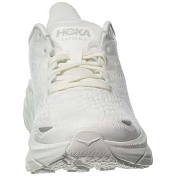 Hoka One One Womens Clifton 8 Mesh White Trainers 6 US