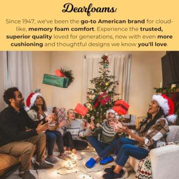 Dearfoams Samantha Knit Closed Toe Scuff Slipper - Comfort & Style