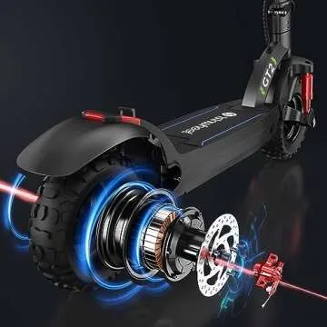 GT2 Electric Scooter 800W with Long-Range & Helmet