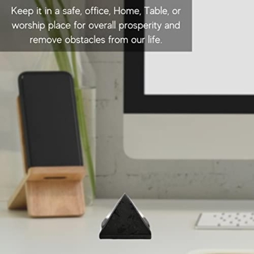 Amazing Black Tourmaline Pyramid for Healing and Decor