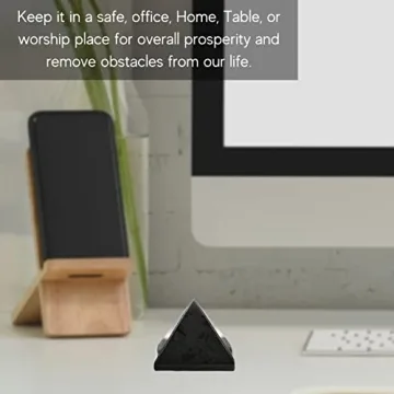 Amazing Black Tourmaline Pyramid for Healing and Decor