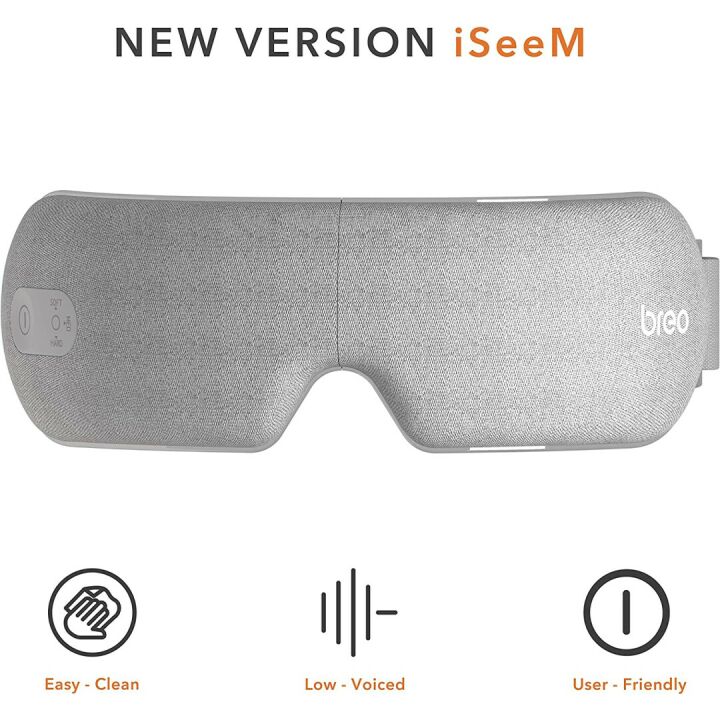 Breo Eye Massager with Heat & Music for Relaxation