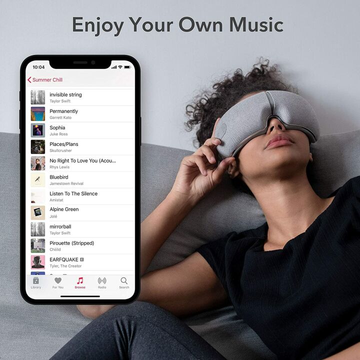 Breo Eye Massager with Heat & Music for Relaxation