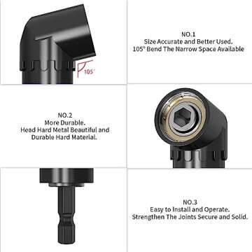 MAEXUS Square Drive Sockets Drill Adaptor for Easy Use