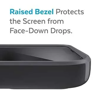 Speck iPhone 13 Pro Case - Drop Protection & Scratch Resistant with Dual Layer Protection & Slim Design Case for iPhone 13 Pro, CandyShell Pro, Black/Slate Grey