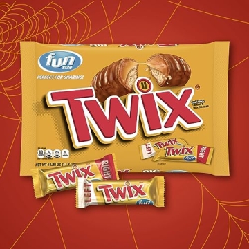 TWIX Fun Size Halloween Chocolate Bars 18.28 oz