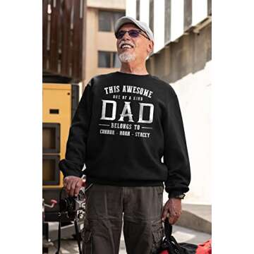 Personalized Dad Shirt for Father's Day Gift