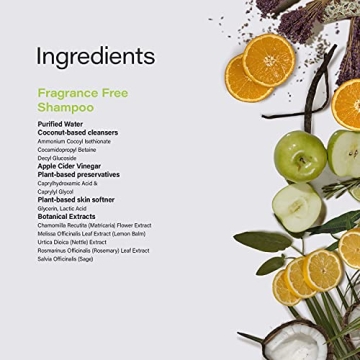 Phillip Adam Fragrance Free Shampoo Sulfate Paraben Free