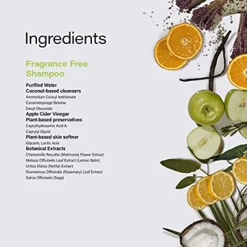 Phillip Adam Fragrance Free Shampoo Sulfate Paraben Free