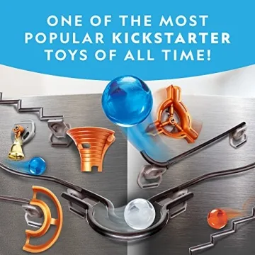 Magnetic Marble Run - Engaging 75-Piece STEM Set for Kids