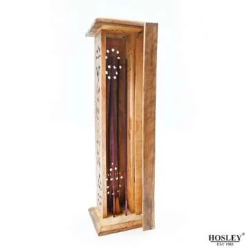 Hosley's 12" Wood Incense Tower - Great for Zen Gift