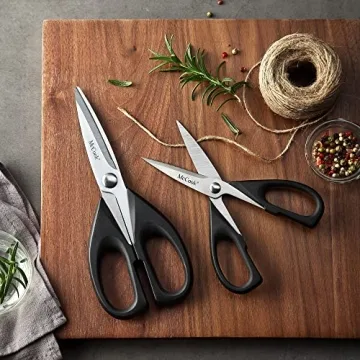 McCook® Knives with Sharpener & Acacia Block Set