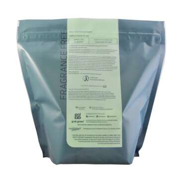 Grab Green Natural 3-in-1 Laundry Detergent Powder, Fragrance Free, 100 Loads