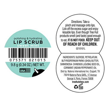 Tree Hut Sweet Mint Sugar Lip Scrub for Hydrated Lips