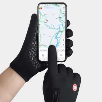 Upgrade Winter Gloves for Men Women - Touch Screen & Thermal Comfort
