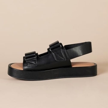 Shop Amazon Essentials Women's Triple Strap Sandals