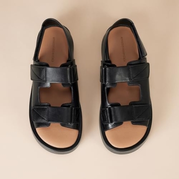 Shop Amazon Essentials Women's Triple Strap Sandals