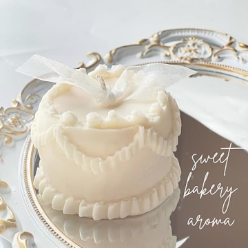 Vintage Coquette Aesthetic Soy Wax Cake Candle