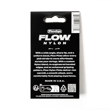 Flow® Nylon Pick .60mm - Precision and Comfort for Guitarists