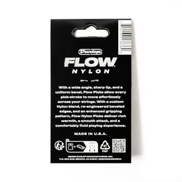 Flow® Nylon Pick .60mm - Precision and Comfort for Guitarists