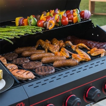 Buy Megamaster 5 Burner Propane BBQ Grill for Outdoor Cooking