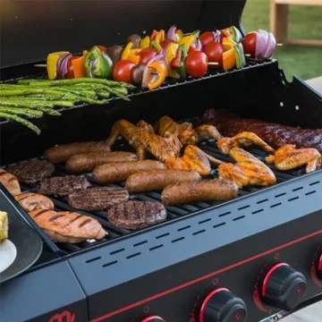 Buy Megamaster 5 Burner Propane BBQ Grill for Outdoor Cooking