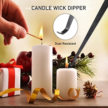 KOAKOMI Candle Accessory Set: Trimmer, Snuffer & Dipper