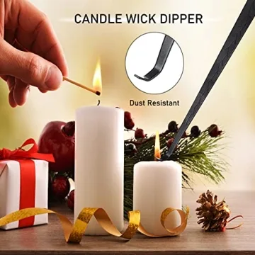 KOAKOMI Candle Accessory Set: Trimmer, Snuffer & Dipper