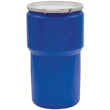 Eagle 14 Gallon Plastic Drum with Lid - Durable HDPE Storage Solution