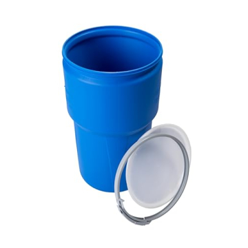 Eagle 14 Gallon Drum with Durable Locking Lid for Storage