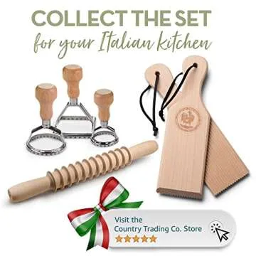 Wooden Pasta Cutter for Perfect Pappardelle Noodles