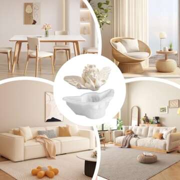 Candle Making Molds,Silicone Angel Epoxy Making Molds - Non-Stick Silicone Angel Mold for Scented Candles, Resin, Candles